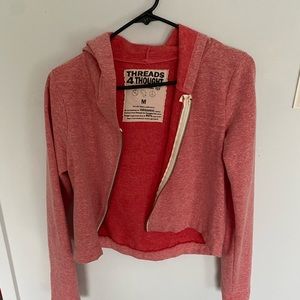 Size Med cropped hoodie. Light weight.